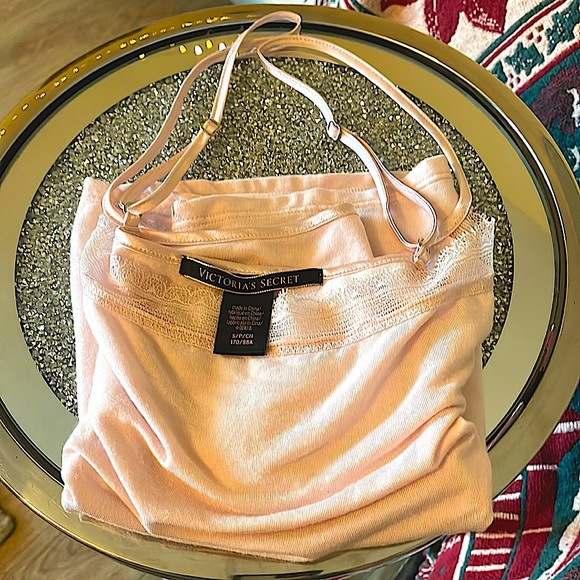 NWT PINK VICTORIA’S SECRET Cami PJ Top (S/P/CH) - Picture 2 of 7